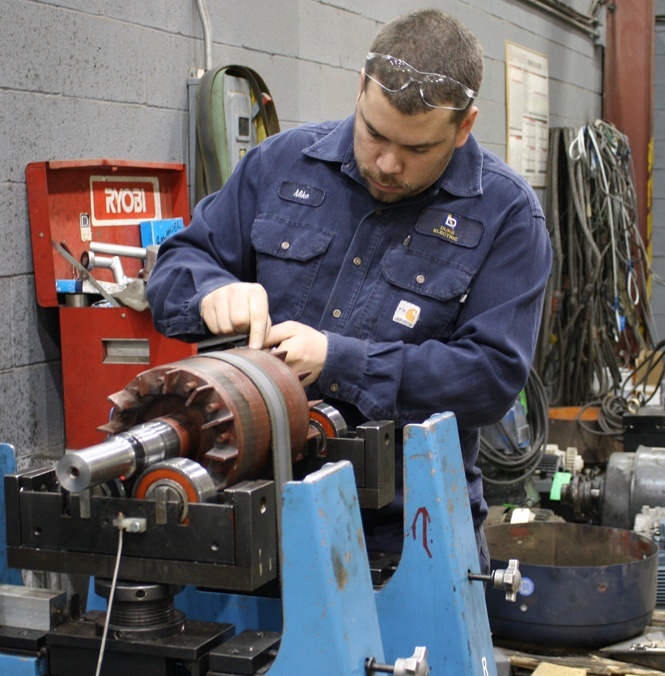 Industrial equipment repair