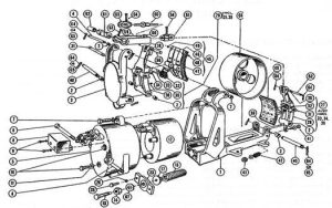 Clark / CCL 106B 10" DC Magnetic Drum Brakes - Duke Electric