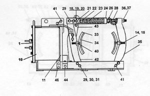 EC&M / Square D 5010 13" Type F Series B Magnetic Drum Brakes - Duke Electric