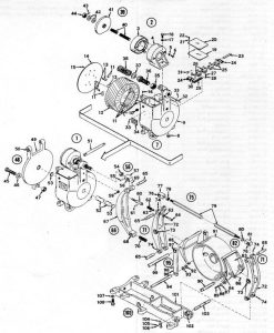 EC&M / Square D 5060 16" Adjustable Torque Magnetic Drum Brakes - Duke Electric